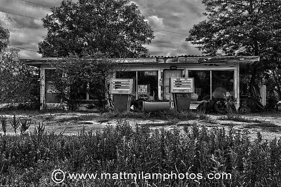 Gas Station, Washington County, Texas 10x15 print